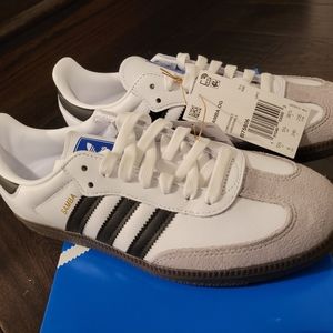 Adidas Samba OG,  New, Cloud White / Core Black / Clear Granite, M6 W7